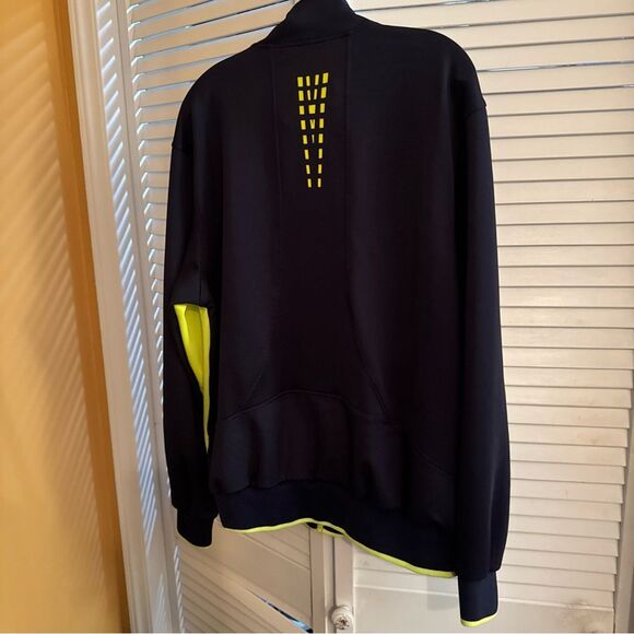 Source Unknown Black and Neon Yellow Performance Jacket - Picture 6 of 12